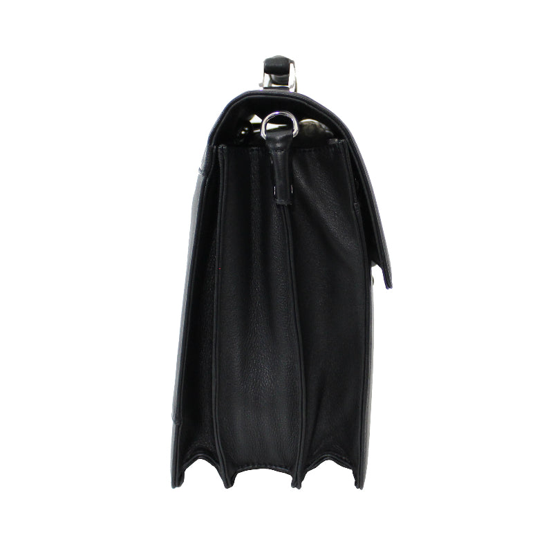 Cartable 3 Soufflets Cadwell Noir