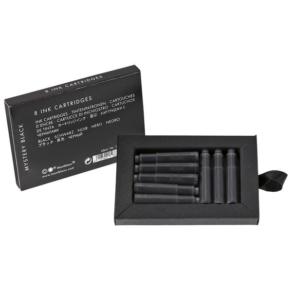 Cartouches d'encre Mystery Black, Vendues Par 8 - Boutique-Officielle-Montblanc-Cannes