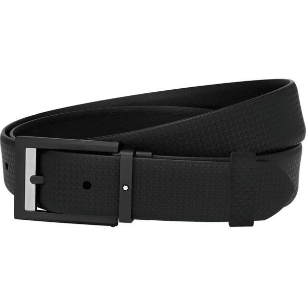 Ceinture décontractée noire à couper selon la taille - Boutique-Officielle-Montblanc-Cannes