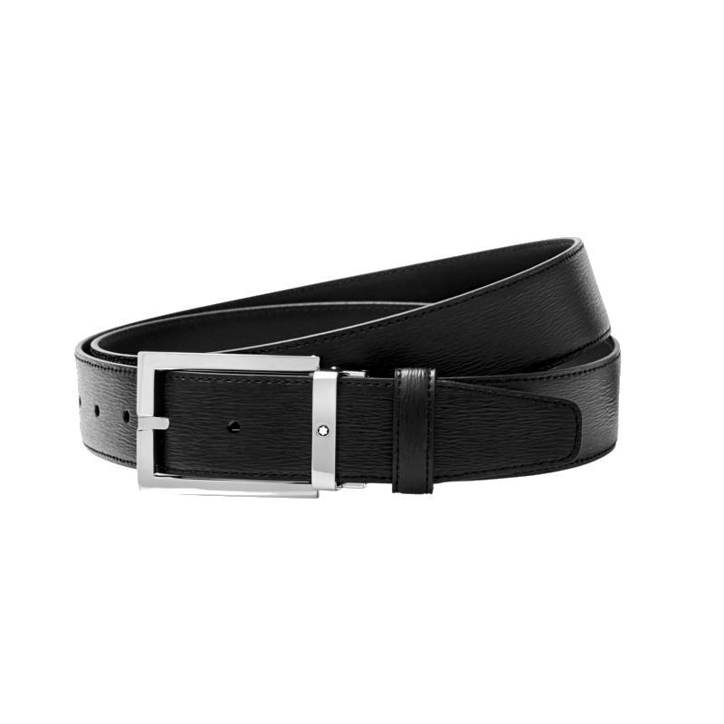 Ceinture affaires noire à couper selon la taille