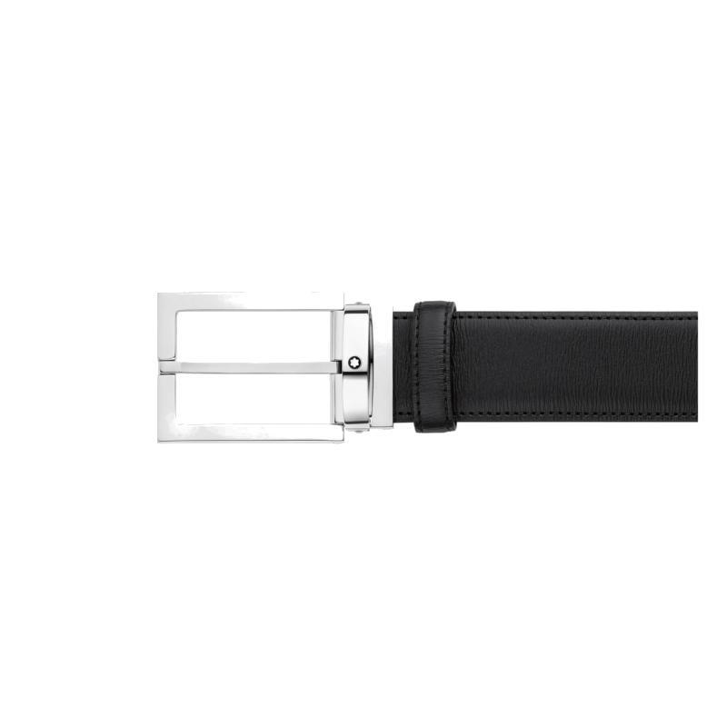Ceinture affaires noire à couper selon la taille
