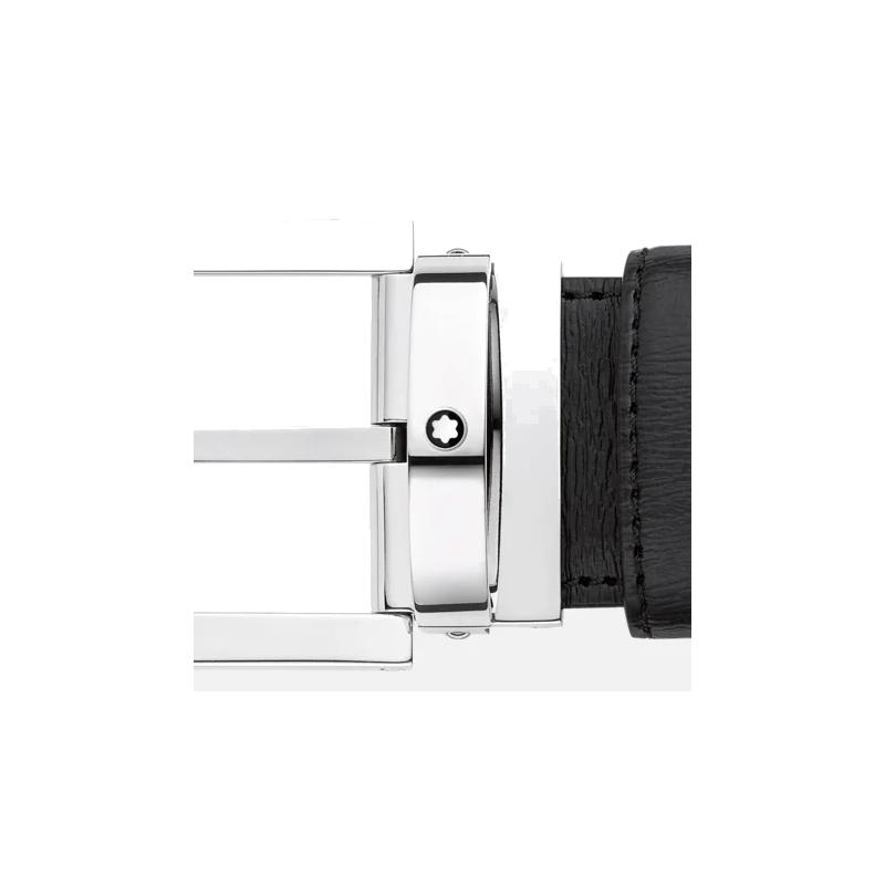 Ceinture affaires noire à couper selon la taille