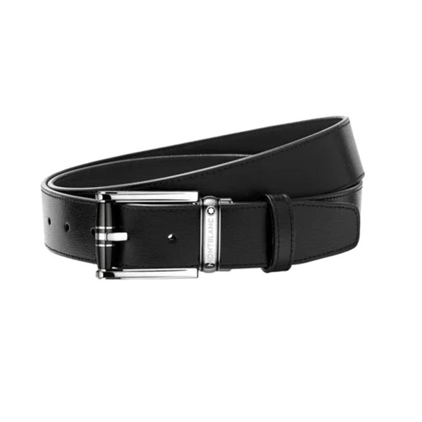 Ceinture affaires réversible noire/marron à couper selon la taille