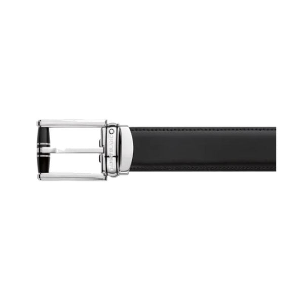 Ceinture affaires réversible noire/marron à couper selon la taille