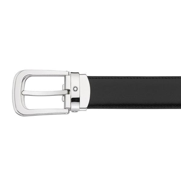 Ceinture décontractée Montblanc réversible coupée à la taille