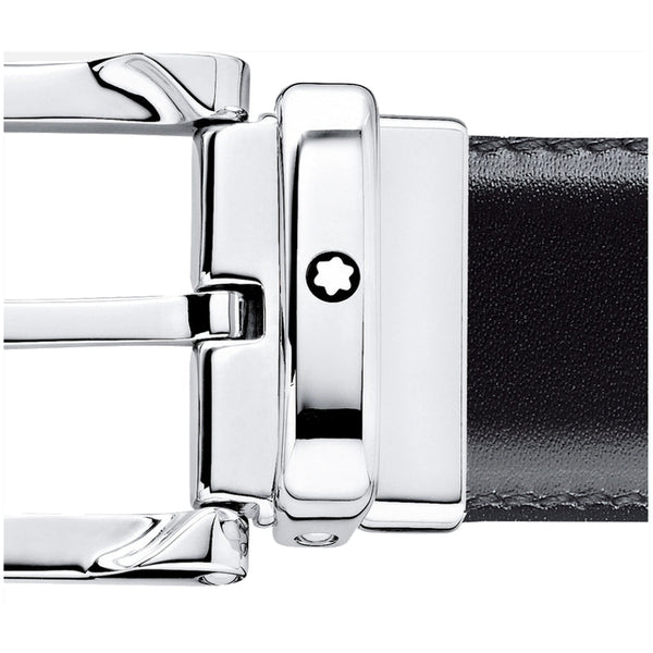 Ceinture réversible de 30 mm en cuir noir/marron