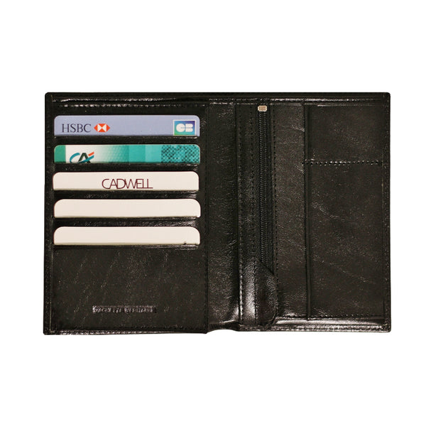 Coffret Cadwell Portefeuille + Porte monnaie Noir
