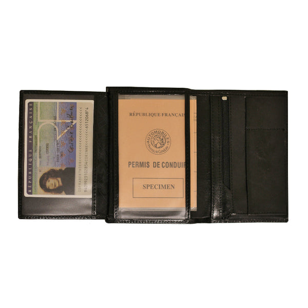 Coffret Cadwell Portefeuille + Porte monnaie Noir