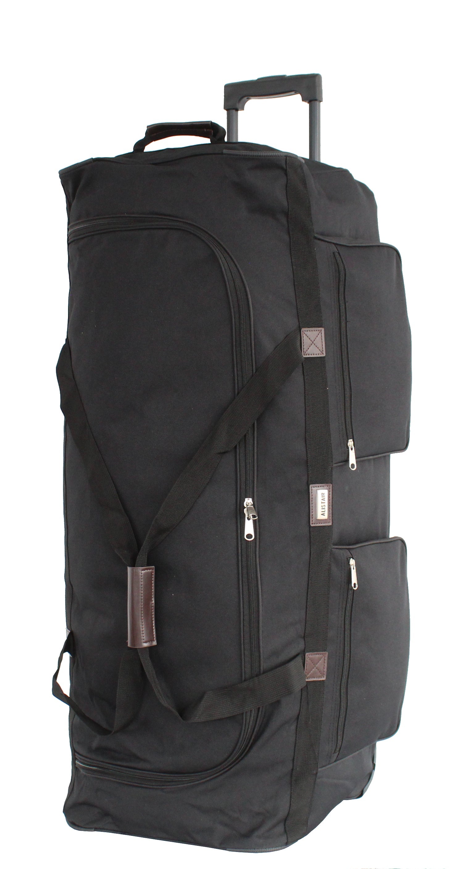 Alistair "X-Brown" - Sac de voyage à roulettes - Grande Taille 98 cm