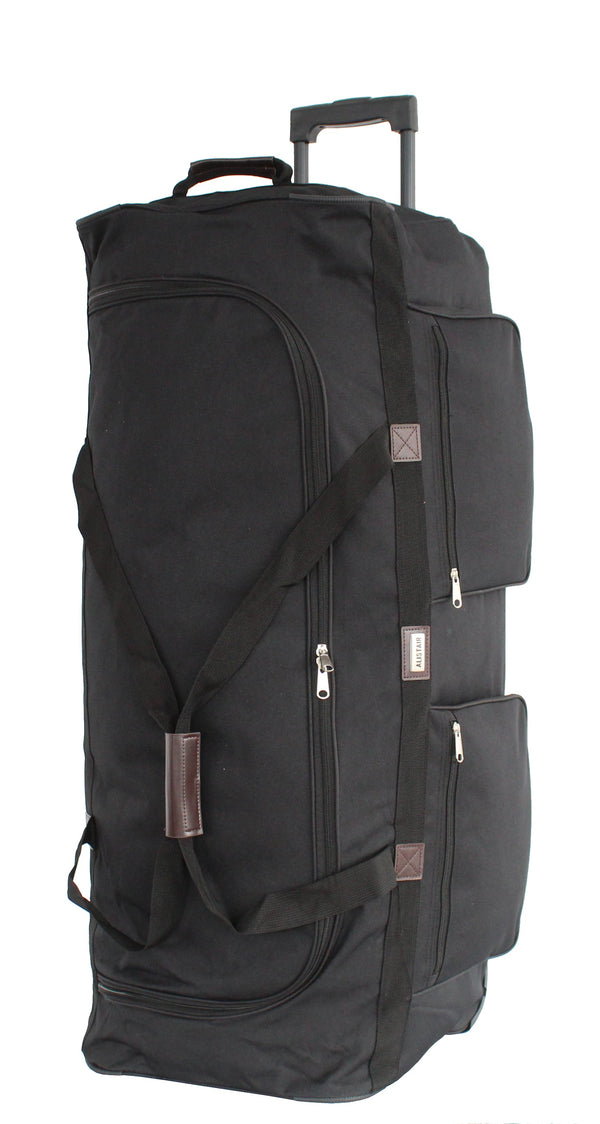 Alistair "X-Brown" - Sac de voyage à roulettes - Grande Taille 95 cm