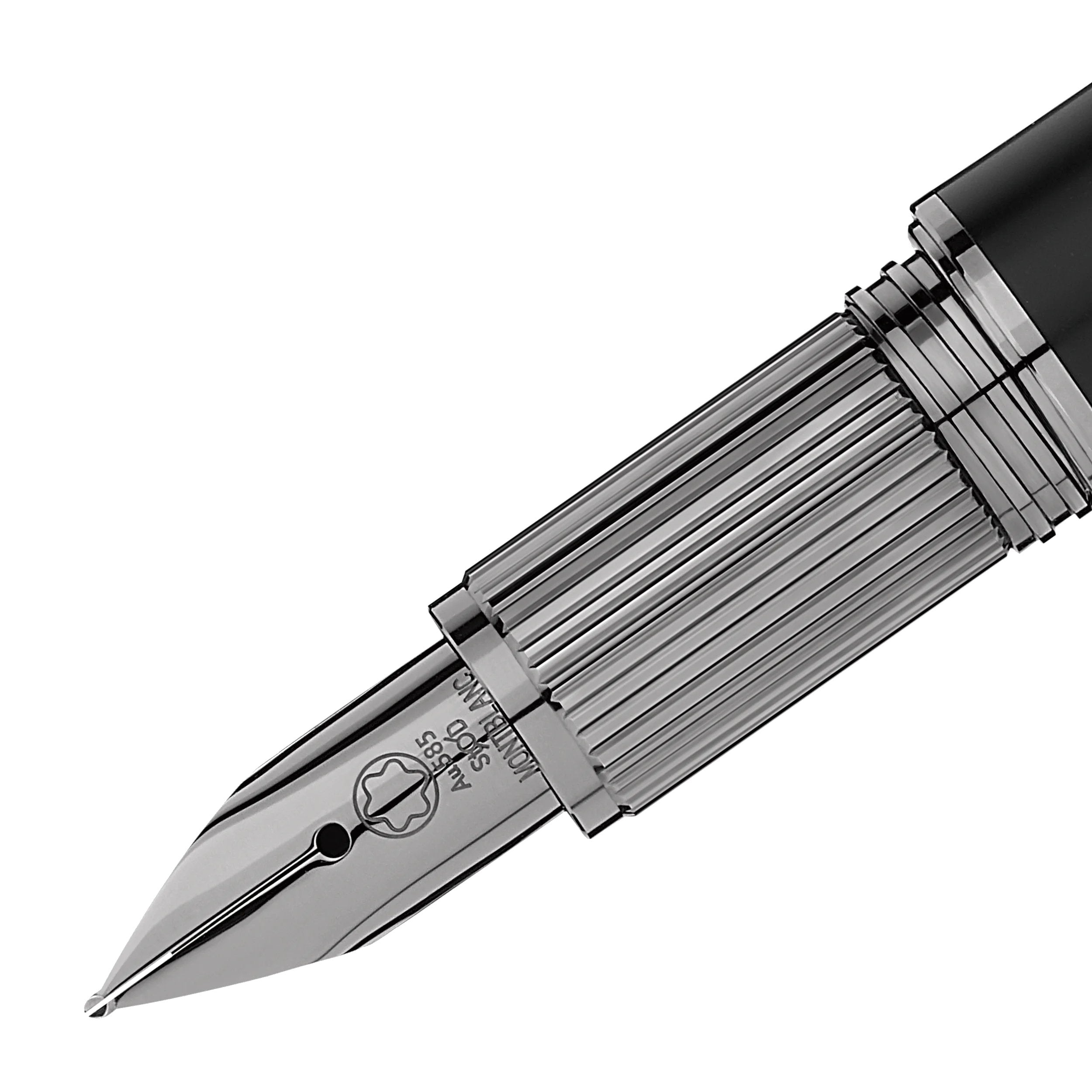 Stylo plume StarWalker Ultra Black Precious Resin (F)