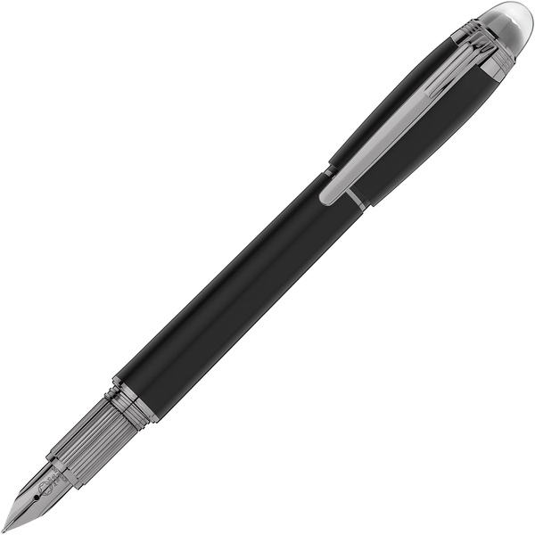 Stylo plume StarWalker Ultra Black Precious Resin (F)