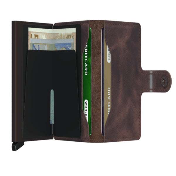 Miniwallet Vintage Chocolate
