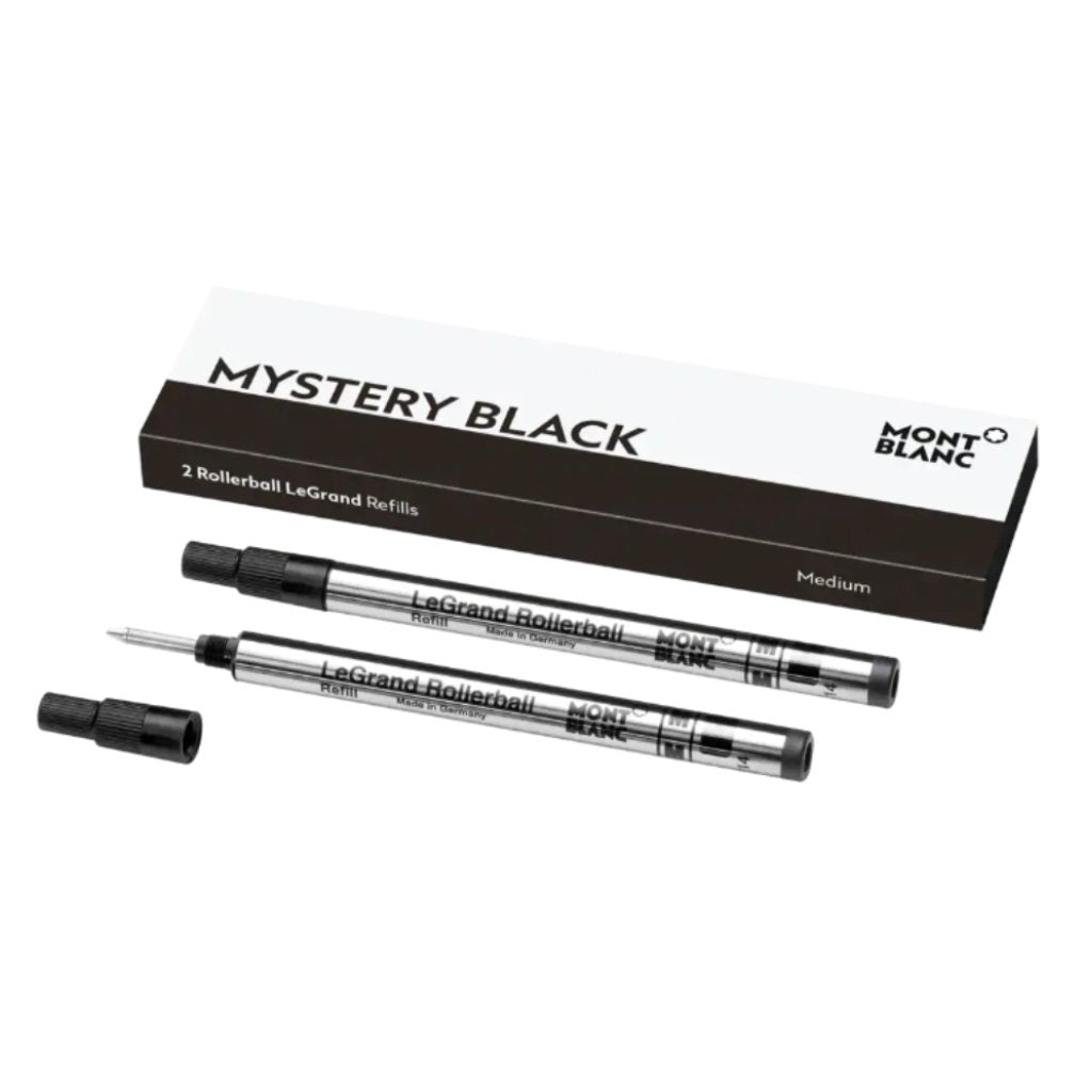 2 recharges pour rollerball LeGrand (M) Mystery Black - Boutique-Officielle-Montblanc-Cannes