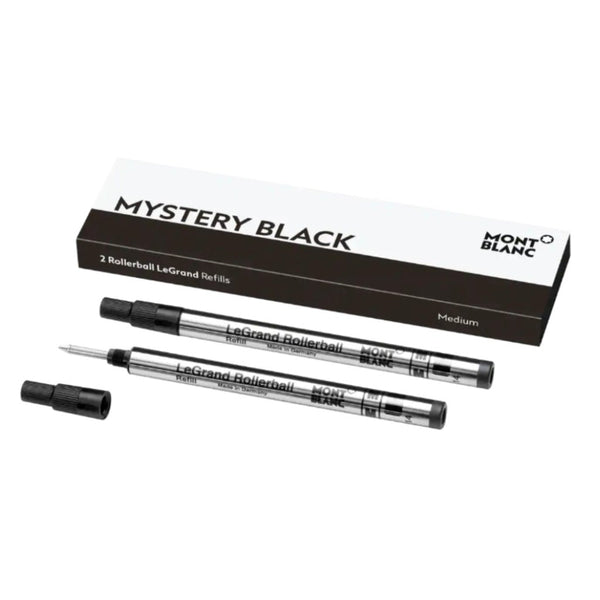 2 recharges pour rollerball LeGrand (M) Mystery Black - Boutique-Officielle-Montblanc-Cannes