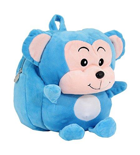 Petit Sac à Dos Enfant Monkey Bleu