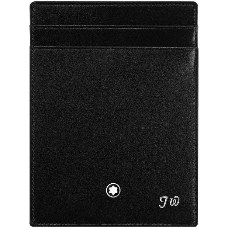 Porte-Cartes 4 emplacements avec Porte-Carte d'Identité Montblanc Meisterstück - Boutique-Officielle-Montblanc-Cannes