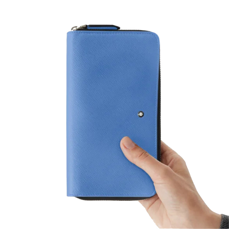 Portefeuille 12cc avec zip circulaire Montblanc Sartorial