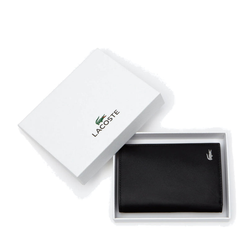 Portefeuille vertical Fitzgerald en cuir - Lacoste