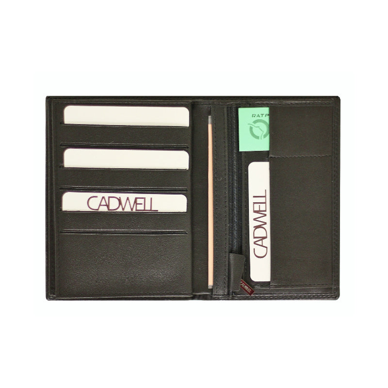 Portefeuille ID Poche zippée 12 Cartes Cadwell