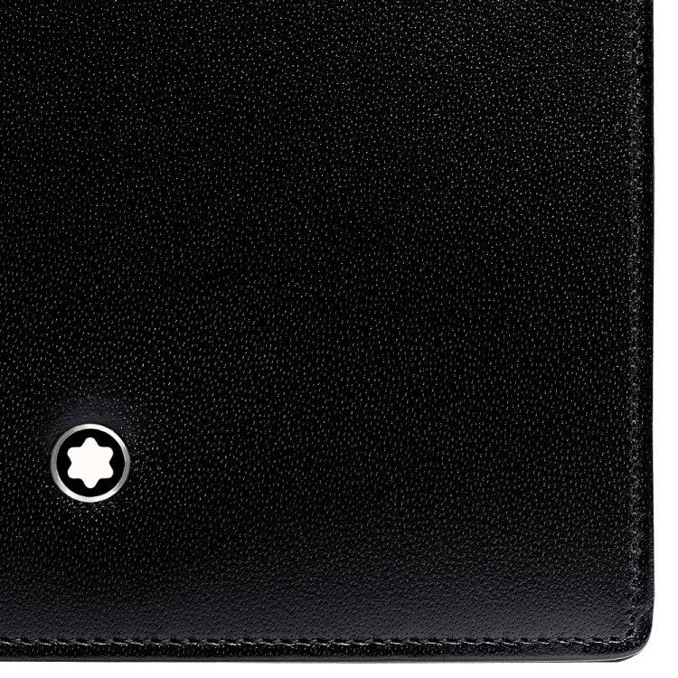 Portefeuille 6 cartes avec pince à billets Montblanc Meisterstück - Boutique-Officielle-Montblanc-Cannes