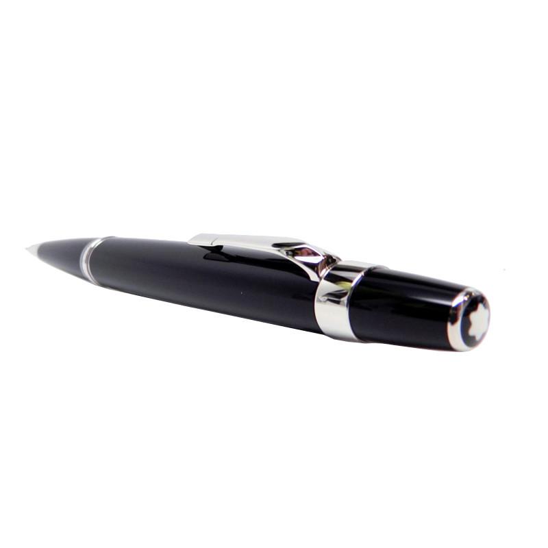Portemine Montblanc Boheme No Stone 0,9 mm, noir avec garniture en platine