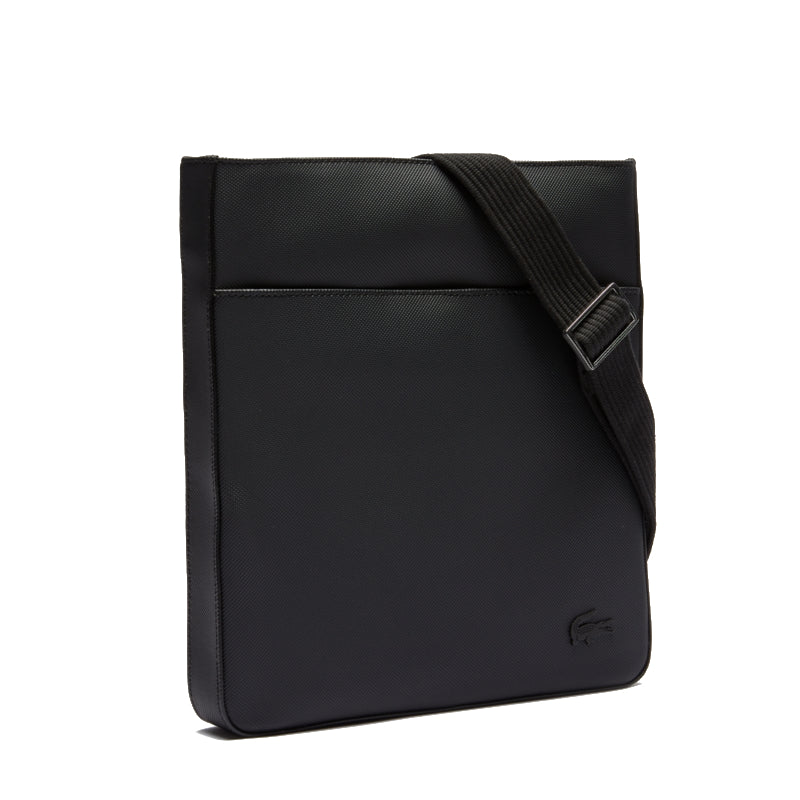 Sacoche plate pour homme Classic en petit piqué uni - Lacoste