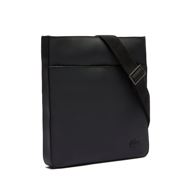 Sacoche plate pour homme Classic en petit piqué uni - Lacoste