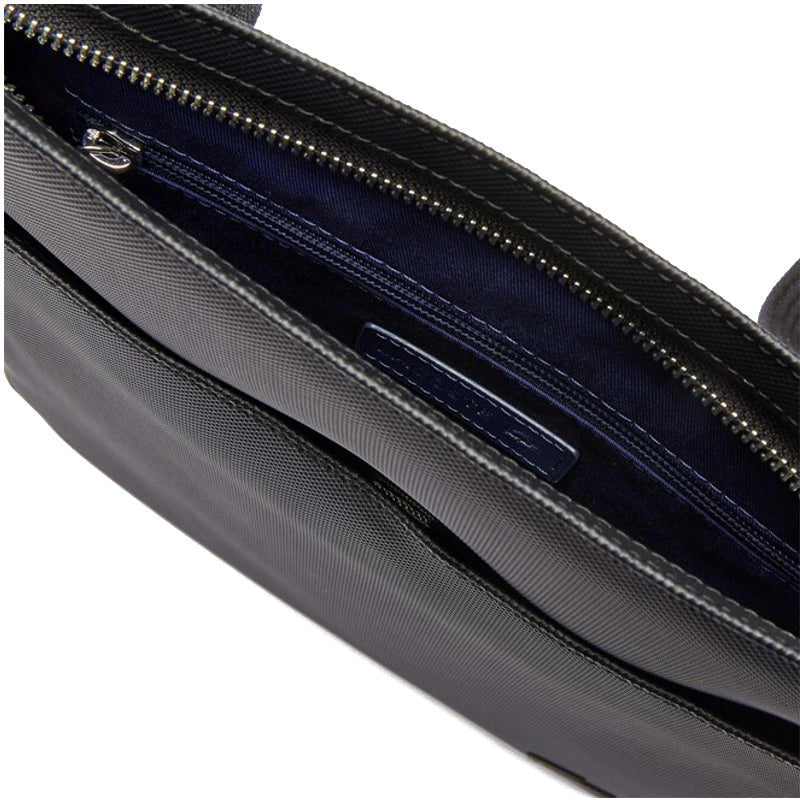 Sacoche plate pour homme Classic en petit piqué uni - Lacoste