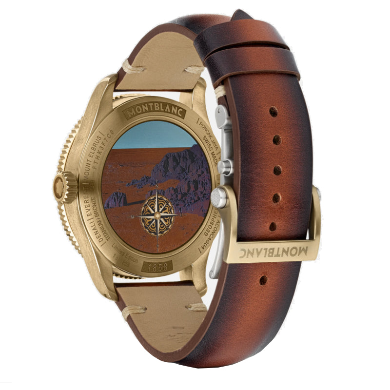 Montre Montblanc 1858 Géosphère Limited Edition - 1858 pièces
