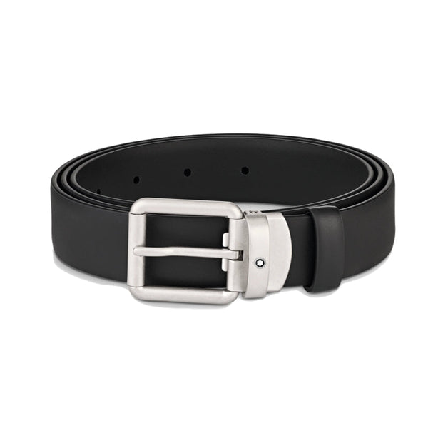 Ceinture de 30 mm En Cuir Noir