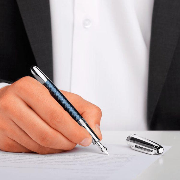 Stylo plume Meisterstück Solitaire Doué Blue Hour Classique - Boutique-Officielle-Montblanc-Cannes
