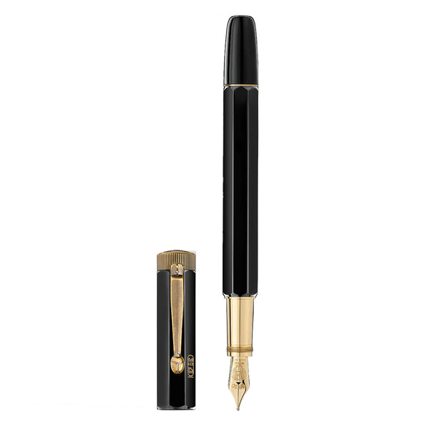 Stylo plume Montblanc Heritage Egyptomania édition spéciale noir