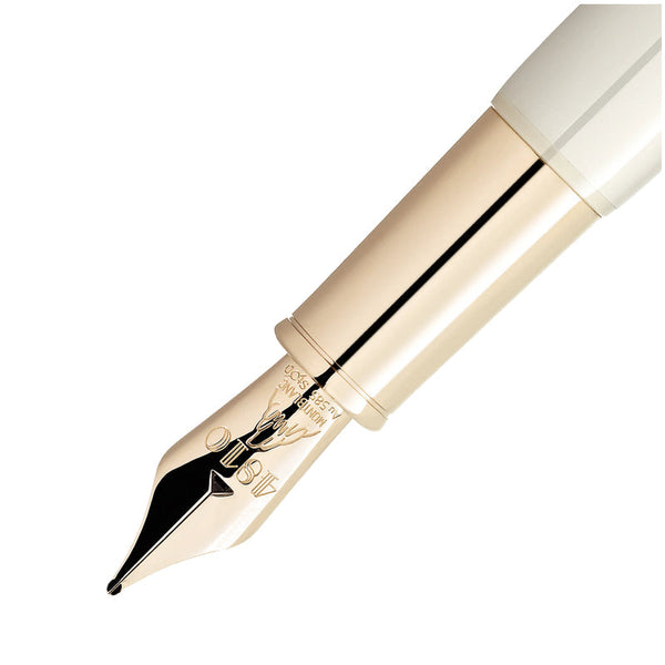 Stylo plume (M) couleur ivoire Montblanc Heritage Rouge et Noir « Baby » Édition Spéciale