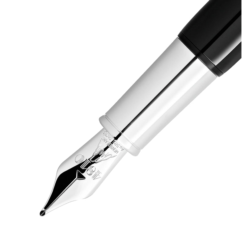 Stylo plume (M) noir Montblanc Heritage Rouge et Noir « Baby » Édition Spéciale