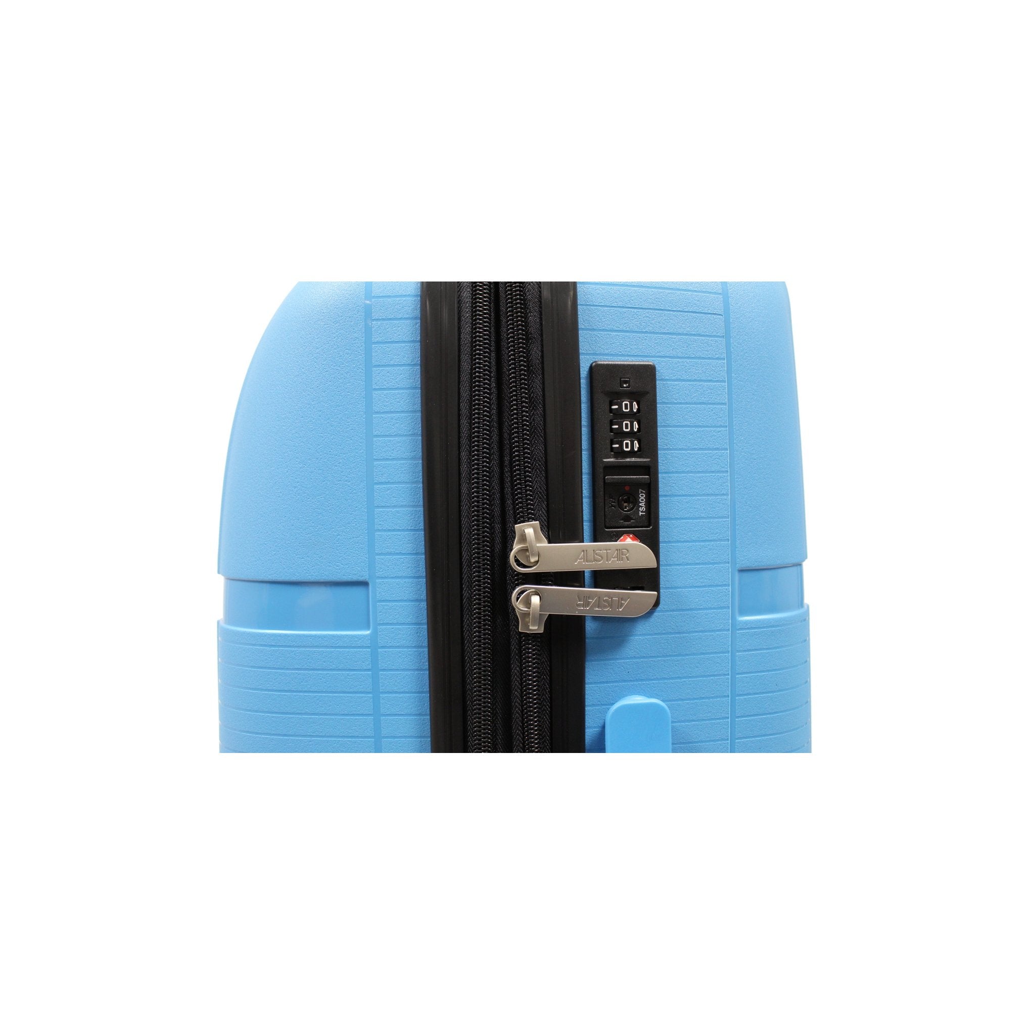 Valise cabine Alistair - Collection X-Smart - 4 roues - Polypropylène - Bleu