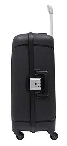 Valise taille moyenne Alistair - Collection X-Lock - 4 roues - Polypropylène - Noir