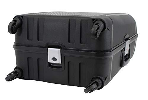 Valise taille moyenne Alistair - Collection X-Lock - 4 roues - Polypropylène - Noir