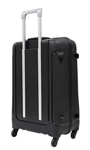 Valise taille moyenne Alistair - Collection X-Lock - 4 roues - Polypropylène - Noir