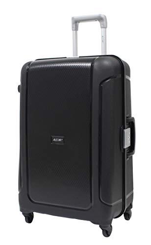 Valise taille moyenne Alistair - Collection X-Lock - 4 roues - Polypropylène - Noir