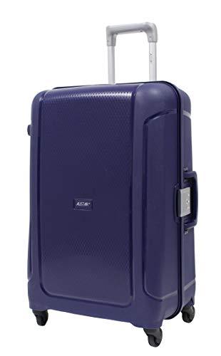 Valise taille moyenne Alistair - Collection X-Lock - 4 roues - Polypropylène - Bleu