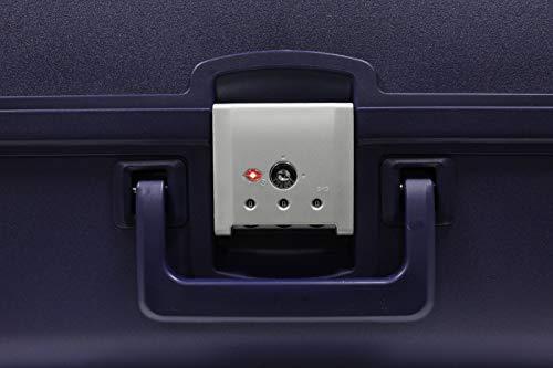 Valise taille moyenne Alistair - Collection X-Lock - 4 roues - Polypropylène - Bleu