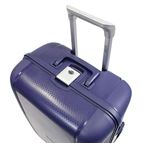 Valise taille moyenne Alistair - Collection X-Lock - 4 roues - Polypropylène - Bleu