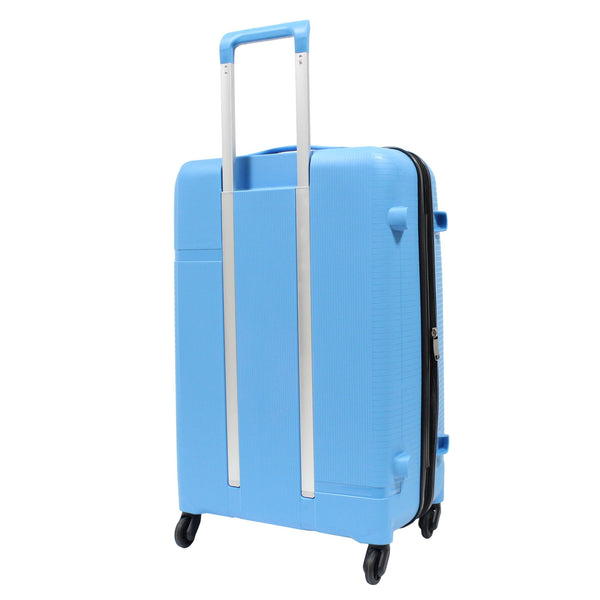 Valise taille moyenne Alistair - Collection X-Smart - 4 roues - Polypropylène - Bleu