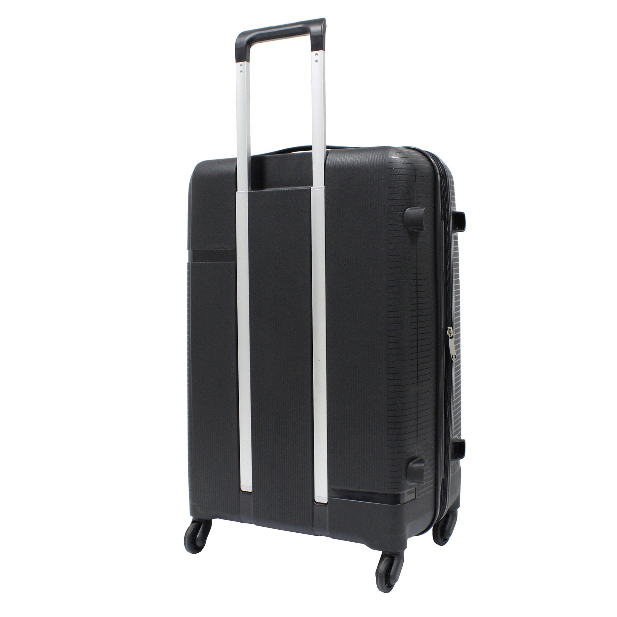 Valise taille moyenne Alistair - Collection X-Smart - 4 roues - Polypropylène - Noir