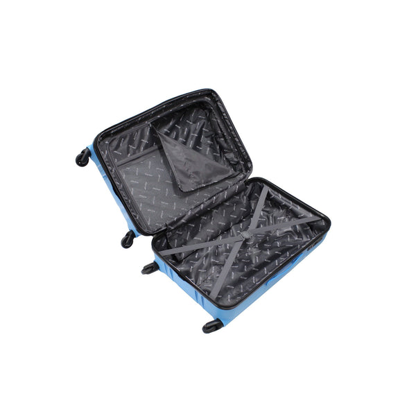 Valise taille moyenne Alistair - Collection X-Smart - 4 roues - Polypropylène - Bleu