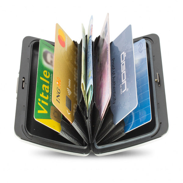 Porte carte Stockholm V2 Wallet Gris clair