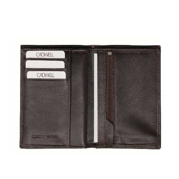 Portefeuille 2 Volets Cadwell Marron