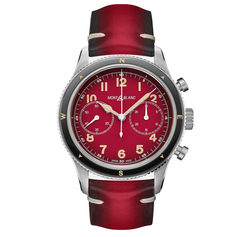 Montre Montblanc 1858 Automatic Chronograph Kawa Karpo Limited Edition - 858 exemplaires