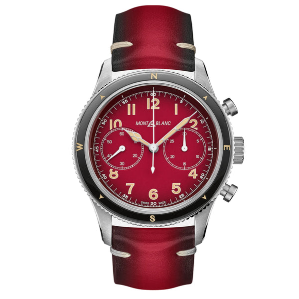 Montre Montblanc 1858 Automatic Chronograph Kawa Karpo Limited Edition - 858 exemplaires
